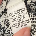 Diane Von Furstenberg  Jaelyn Sleeveless Flutter Dress Black White Photo 9