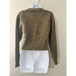 Commense The Next Morning Cardigan Brown Cropped Long Sleeve EUC Size S Photo 7