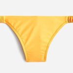 J.Crew Scrunchie Side Strap Bikini Bottom Swim Full Coverage Black XL (16) NWT Photo 1