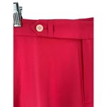 NEW Ralph Lauren Geranium Pink Silk Trousers Size 8P 8 Petite Pants Photo 1