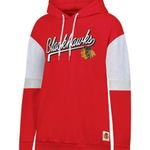 NHL Chicago Blackhawks Women's Fleece Hooded Sweatshirt, XL Red Photo 1