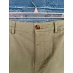J.Crew  Womens‎ Olive Green A-Line Skirt Straight Photo 3