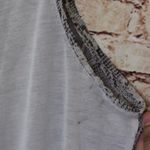 Mango MNG Suit | Snakeskin Patterned Sleeveless Blouse Photo 4