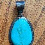Mind Finds by Jay King turquoise pendant Blue Photo 0