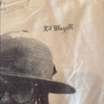Lil Wayne Concert White Graphic T Photo 1