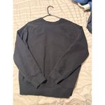 Psycho Bunny Black Women's Sweatshirt with Rhinestone Bunny Skull Design Size Medium Photo 2