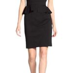Rebecca Taylor  Peplum Sheath Dress - Black - 4 Photo 9