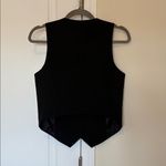 Babaton Aritzia Deniro Vest- size 4 black Photo 7