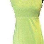 Lime Green Sleeveless Metropolitan Dress Photo 0