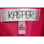 Kasper  Women's Size 10 Pink Skirt Suit Blazer, Tank, Pencil Skirt Set Photo 12