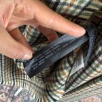 ZARA NWT Chunky Deep Multicolored Plaid Scarf 27x76” Photo 5