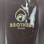 Brother Vellies Women's Aquarius Clogs Sz 5 slip on heel crochet boho wooden Brown Photo 5