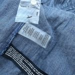 Tommy Hilfiger Chambray Denim Blue Popover Tiered Shirt Dress Womens Size 8 New Photo 9