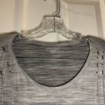 Laura Scott  Grey Scoop Neck Short Sleeve Blouse 1X Photo 2