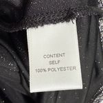 Maven West  Date Night Silver Metallic Shirred Dress W1940 Sz S Photo 8