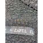 ZARA  Black Teddy Fleece Jacket Cozy Zip-Up Outerwear Winter‎ Warmth S D-17 Photo 1