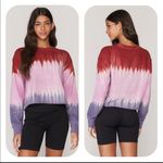 Spiritual Gangster Dip Dye Mazzy Crop Sweatshirt Photo 17
