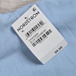 Halogen  Lace & Crepe Top in‎ Blue Cashmere XL NWT Photo 2