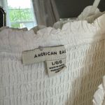American Eagle  Outfitters White Babydoll Tank Top Photo 1