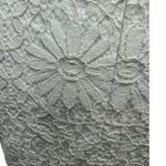 MSLG Elegant Round Neck Short Sleeves Floral Lace Party Dress Sz M Wedding Look White Size M Photo 6