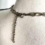 J.Crew  Gold Brass Tone Crystal Medallion Fashion Statement Necklace Photo 4