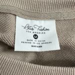 Lotus Fashion Nashville Graphic Sweatshirt size Medium Long Sleeves Taupe Crew Tan Photo 8