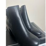 MIA NEW Carla Booties Women’s Size 8.5 Boots Black Chunky Heel Fall Winter Vegan Photo 7