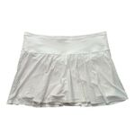 Athleta A-Game 14" white laser cut tennis skirt size 3X Photo 10