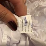 White Corset Floral Off the Shoulder Dress Size S Photo 10