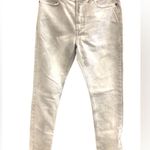 Alexander McQueen  gray distressed skinny jeans size 8 women’s $600 designer rare Photo 9