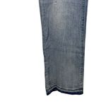 Dollhouse Women's Jeans High Rise Flare Distressed Light Wash Denim Sz. 30 NWT Photo 2