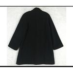 Kristen Blake Black Wool Blend Coat Women's Size L Button Front Size L Photo 1