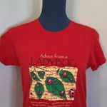 Cabela's Red Advice From A Ladybug Tshirt Photo 1