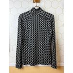 Smartwool  Merino Wool Long Sleeve Top Quarter Zip Patterned Layer - Size - Large Photo 2