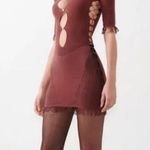 Poster Girl  - Miranda Dress in Brown Photo 3