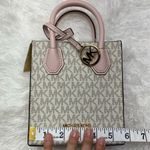 Michael Kors NWT Mercer Extra-Small Logo and Leather Crossbody Bag Photo 9