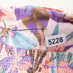 NEW Free People Citrine Dakota aloha blooms‎ floral bikini bottom, size S Purple Photo 9