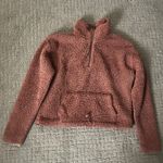 Sherpa Zipup Pullover Pink Size M Photo 0