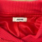 Jason Wu  Tweed Snap Front Bomber Jacket Red Women’s Photo 2