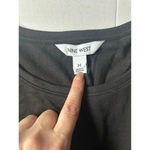 Nine West NWT Women’s Dress, Black Tie knot Waist Size Medium M Short Length Photo 2