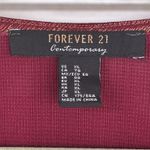 Forever 21 Contemporary Women’s XL Metallic Belted Wide Leg Jumpsuit Luxe Glam Photo 8