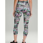 Lululemon NEW Fast Free High Rise Crop Leggings Paint Drift Multi 8 Pockets Photo 2