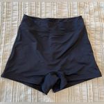 Lime Ricki  black high waist boy short swim bottoms Photo 1