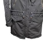 Dex Faux Fur Trim Jacket Black Purple Fur Women’s Size XS Photo 2