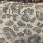 LOGO By Lori Goldstein fitted dress women's size XS extra small cheetah leopard Photo 6