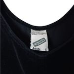 Looney Tunes Vintage Black Velvet Jumper Dress Size Small Photo 1