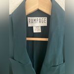 Rampage Vintage  Teal Gold Buttons Layer Vest Photo 3