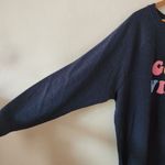 Wild Fox Woman’s Size XL Sweater Good Vibes Colorful Textured Sweatshirt Crew Photo 5