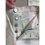 Reformation jeans fawcett white tie dye wash button fly jean, size 24 Photo 2