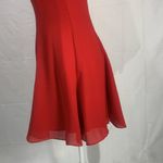 Rampage  Vintage Red Cocktail Mini Dress Size 3 Photo 5